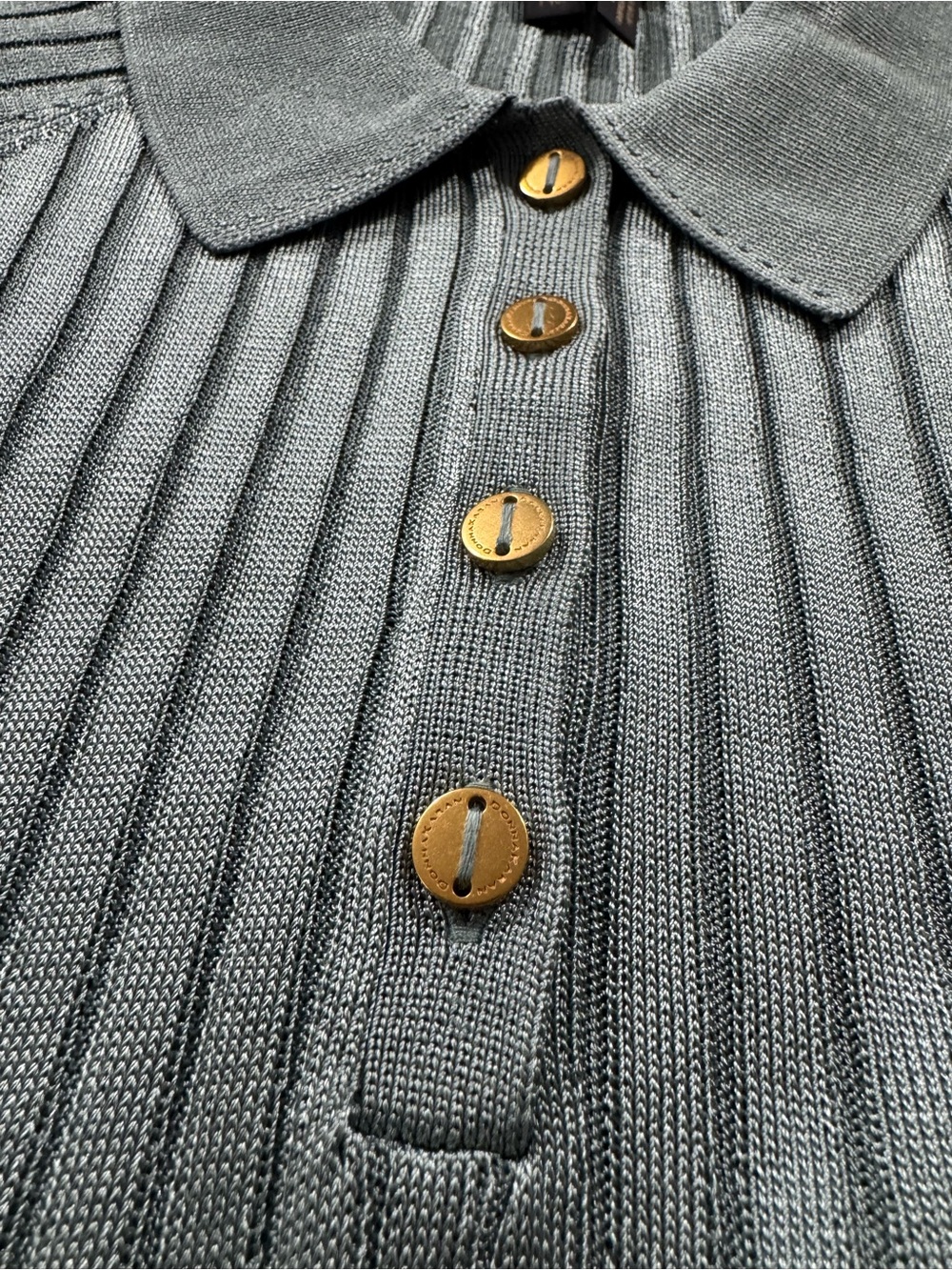 Donna Karan New York Rib Polo - Picture 7 of 8